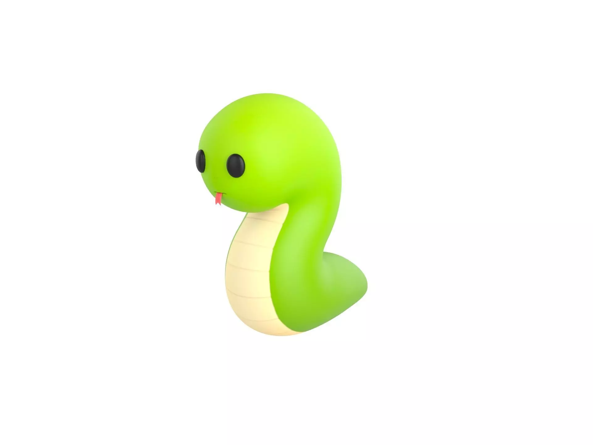 Character282 Snake 3D model_0