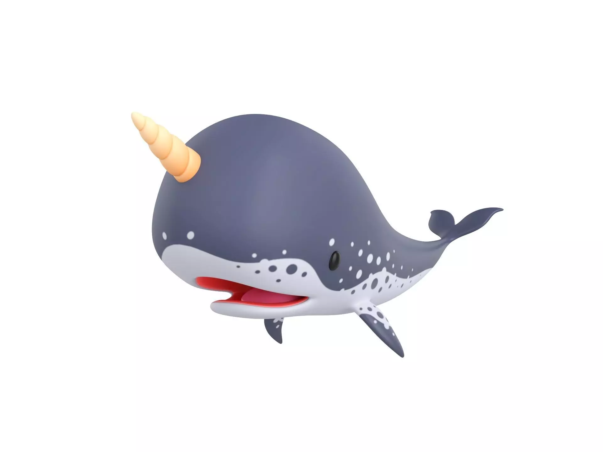 Character283 Narwhal 3D model_0