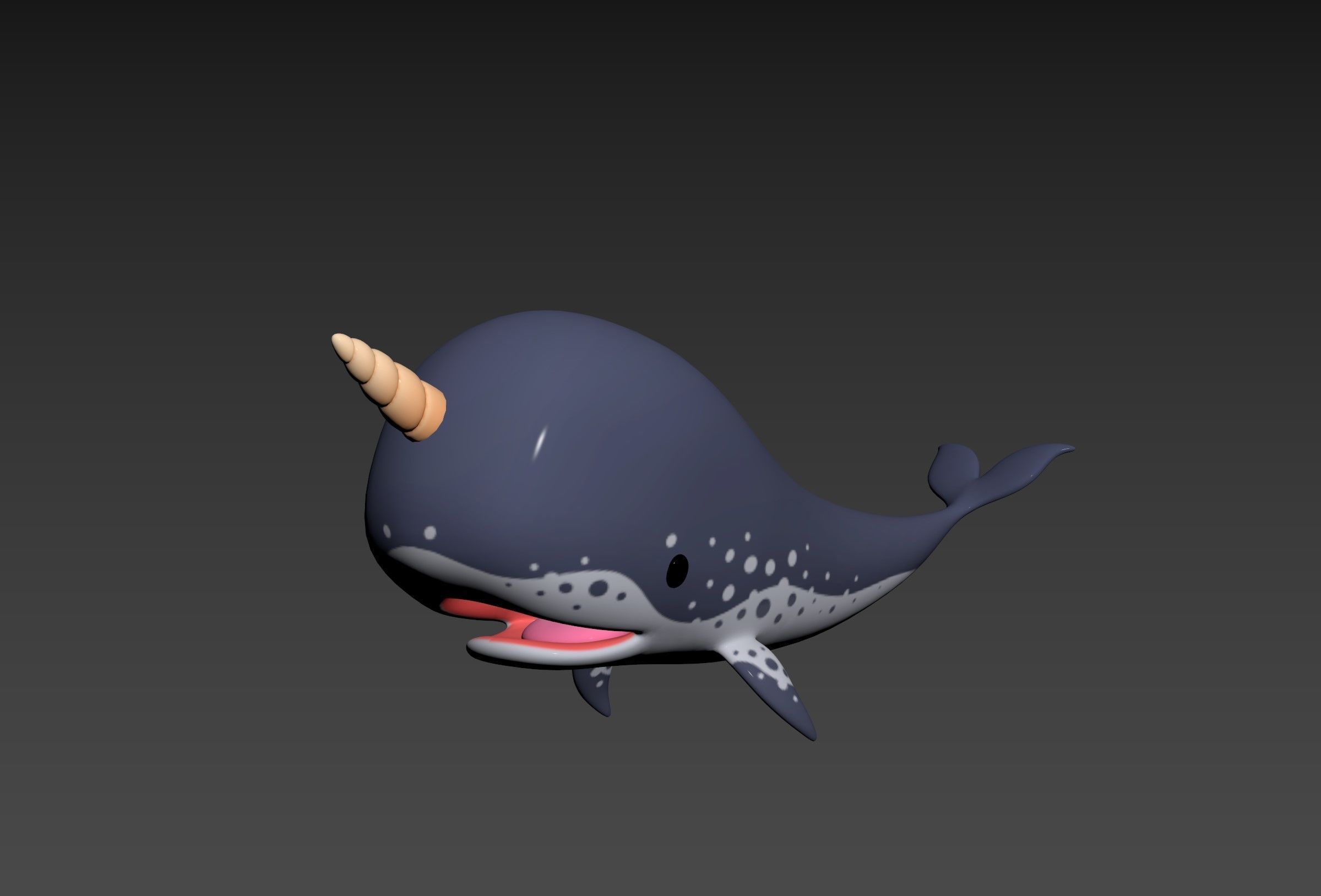 Character283 Narwhal 3D model_19