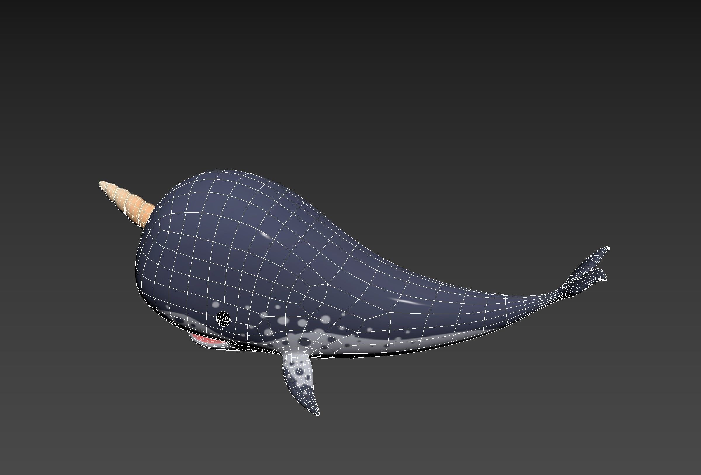 Character283 Narwhal 3D model_27