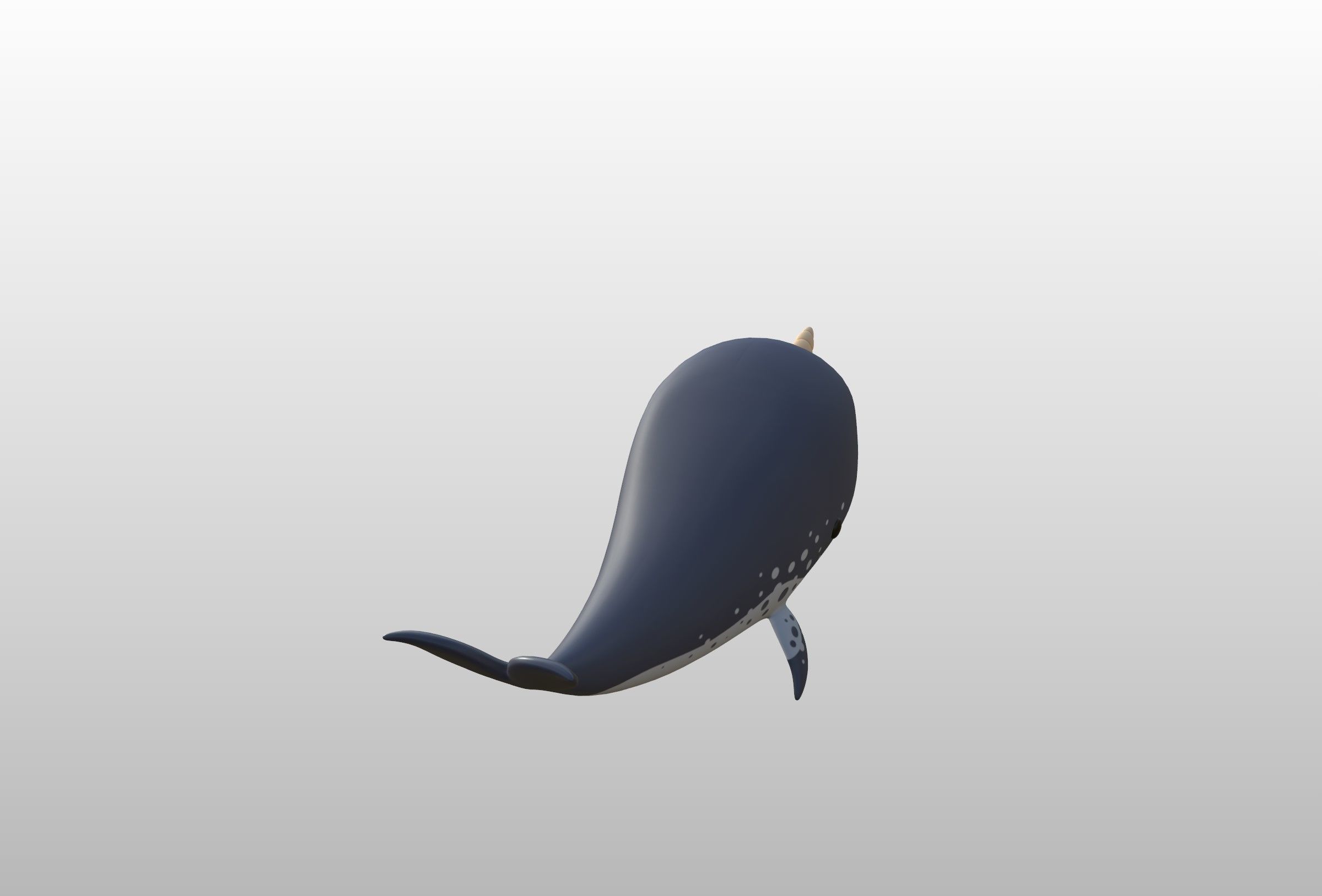 Character283 Narwhal 3D model_14