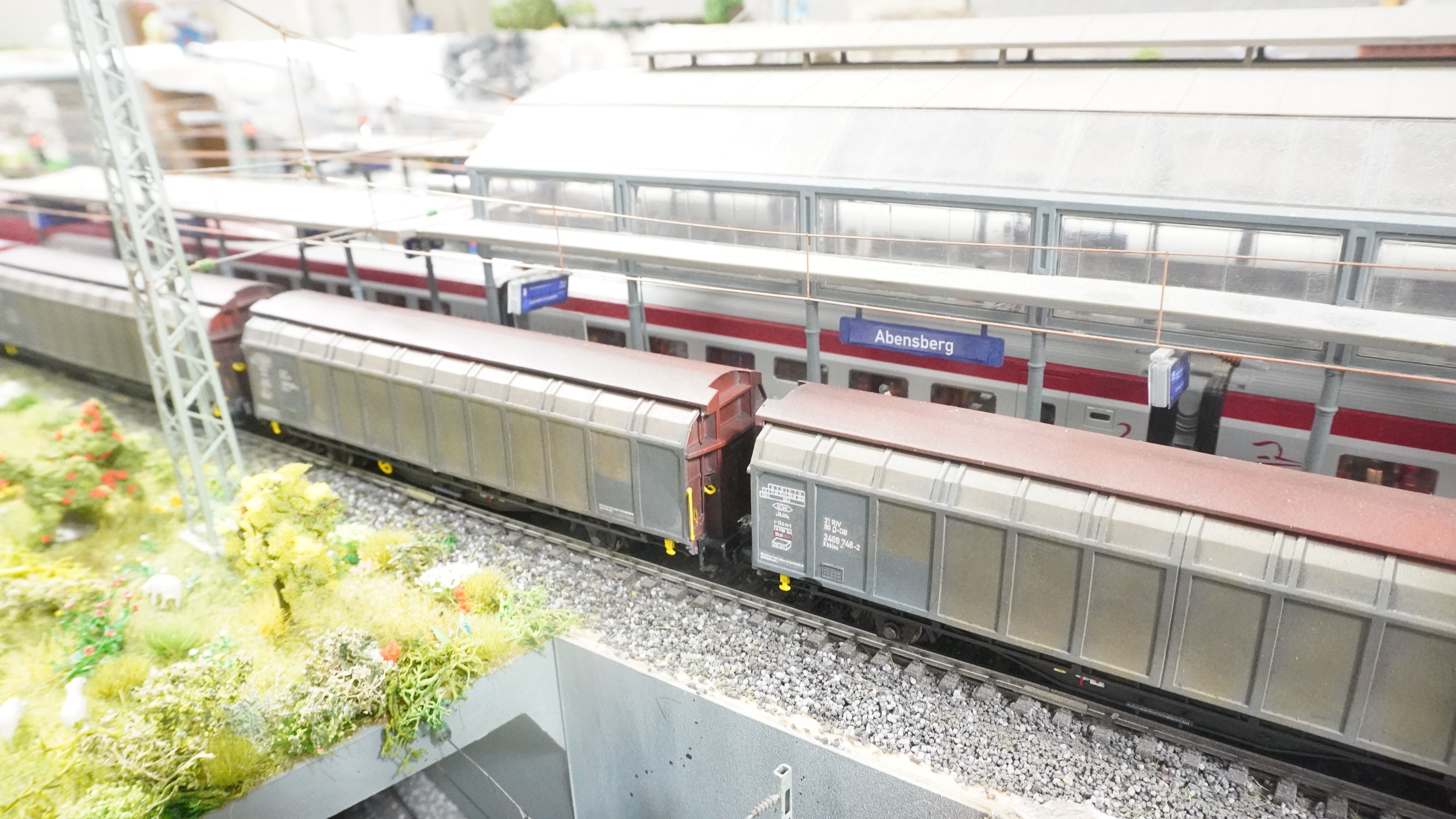 Pre supported Hbbins 306 freight car 3D print model_17