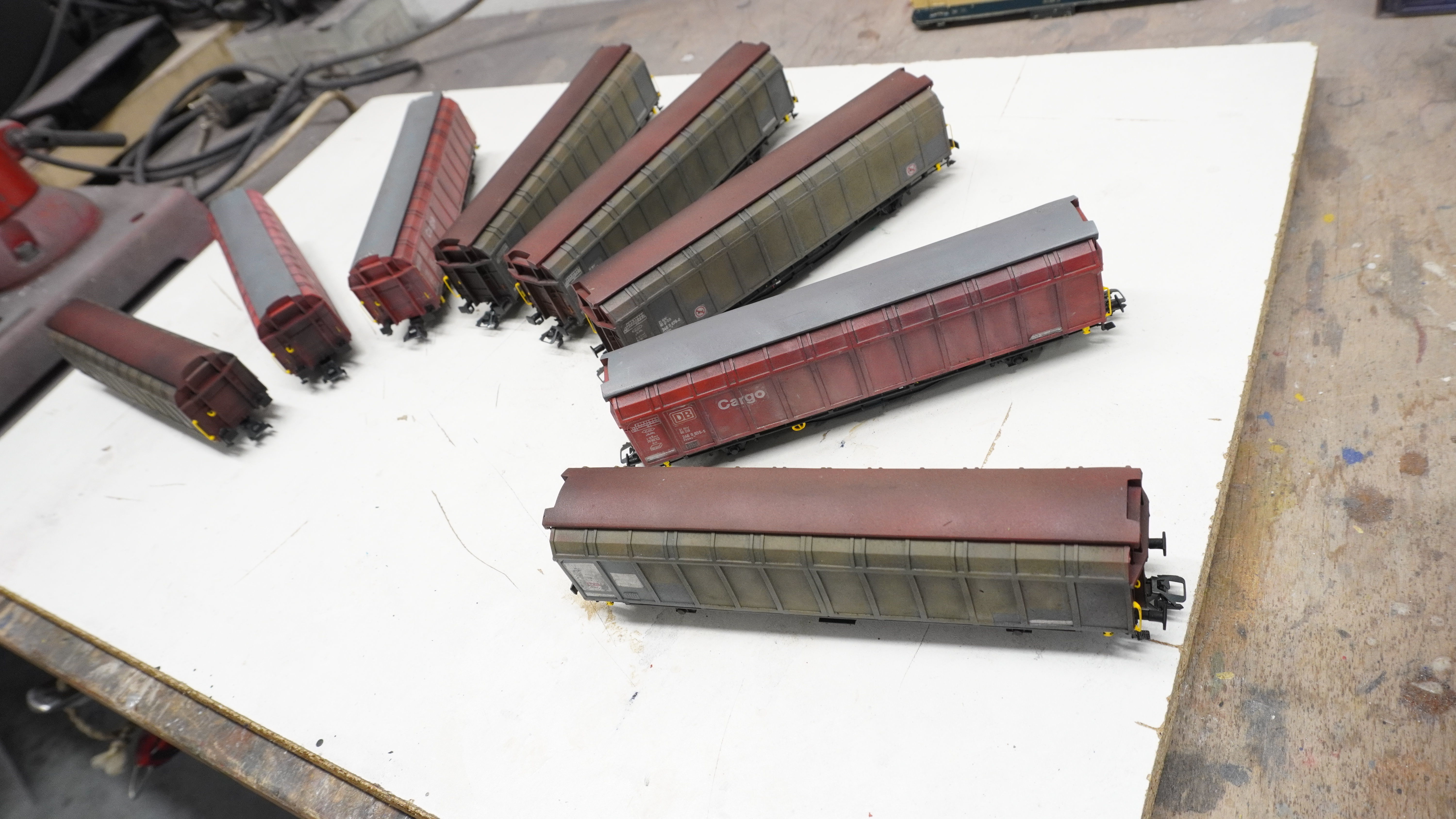 Pre supported Hbbins 306 freight car 3D print model_13