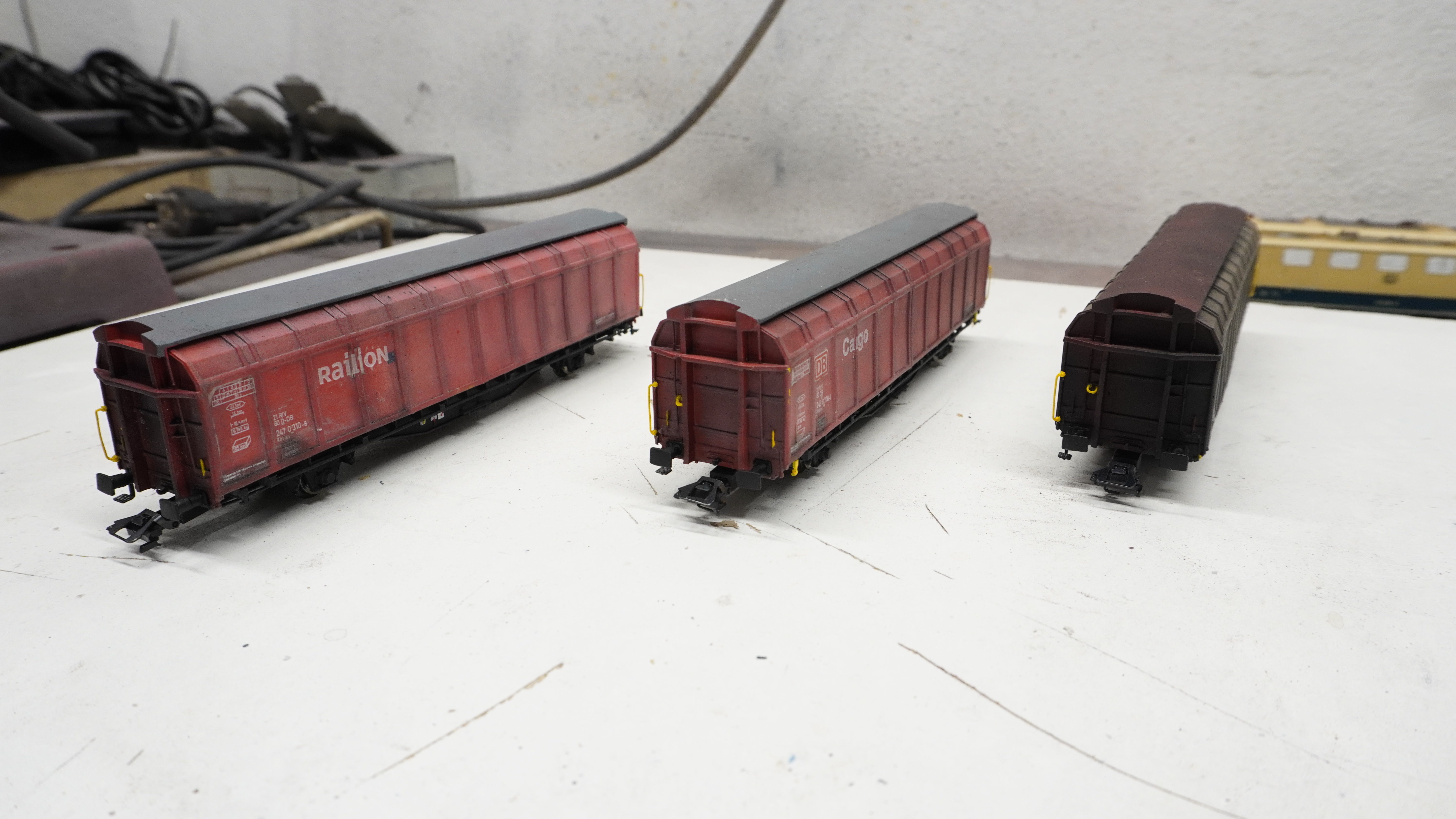 Pre supported Hbbins 306 freight car 3D print model_10