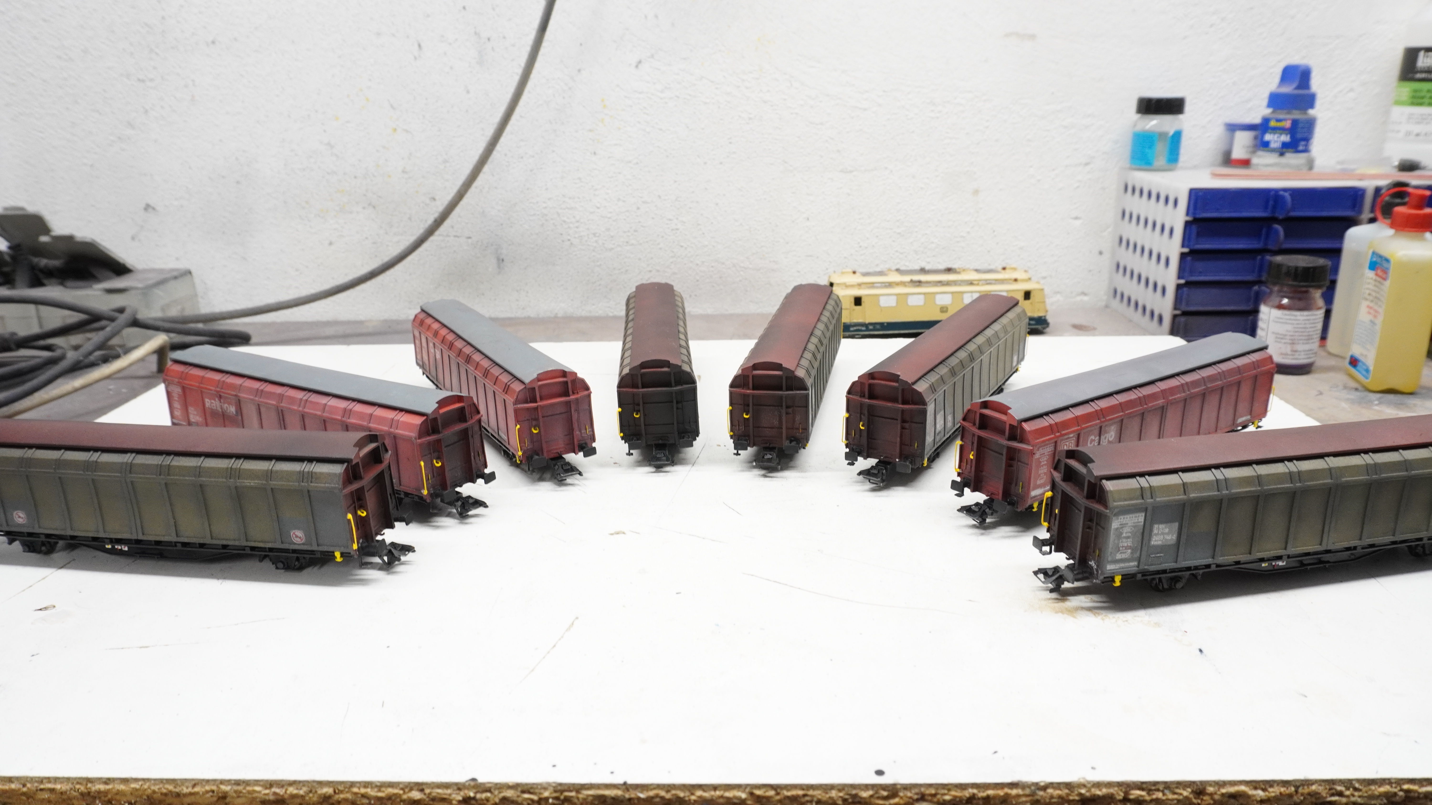 Pre supported Hbbins 306 freight car 3D print model_11