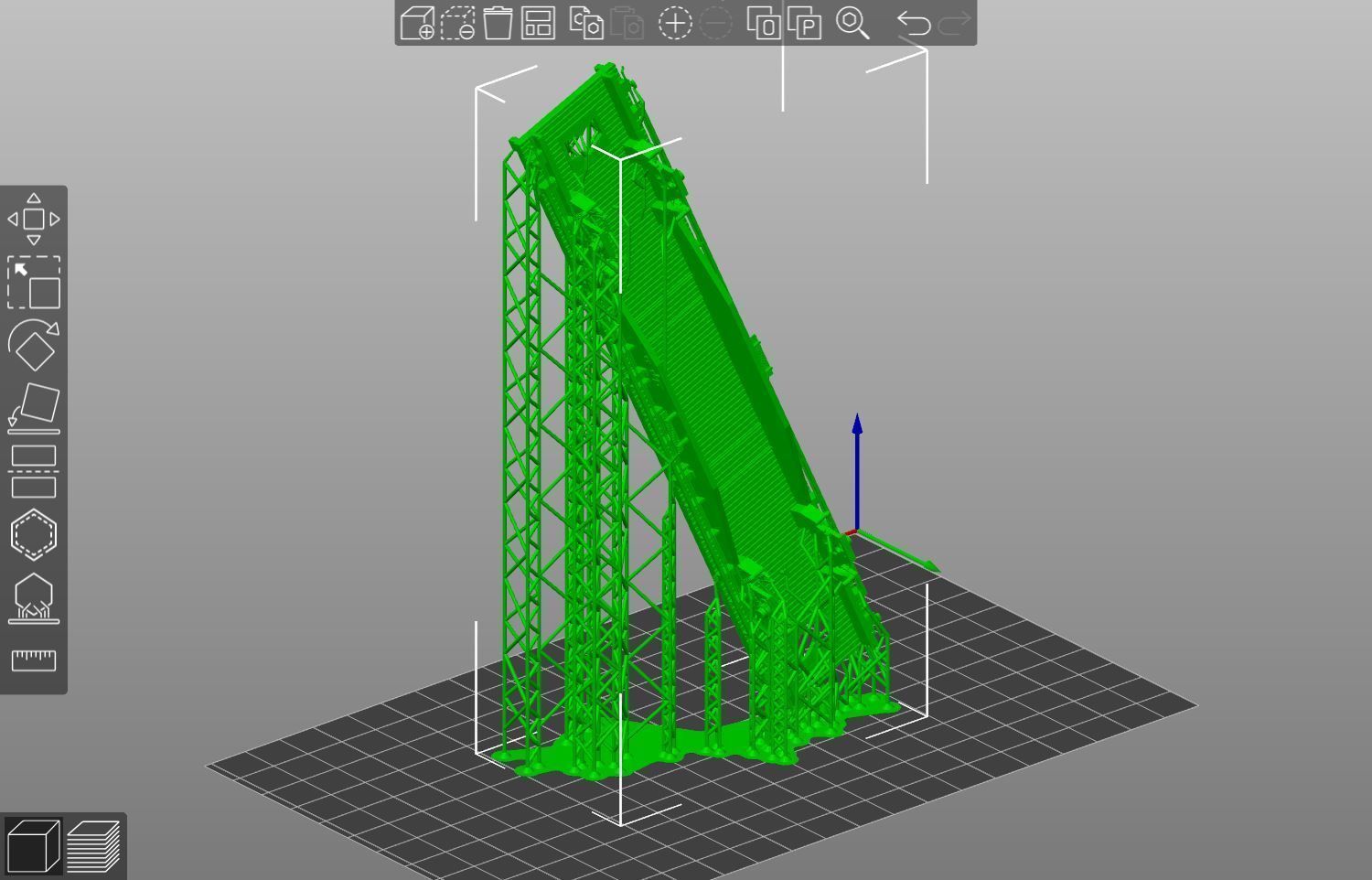 Pre supported Hbbins 306 freight car 3D print model_7