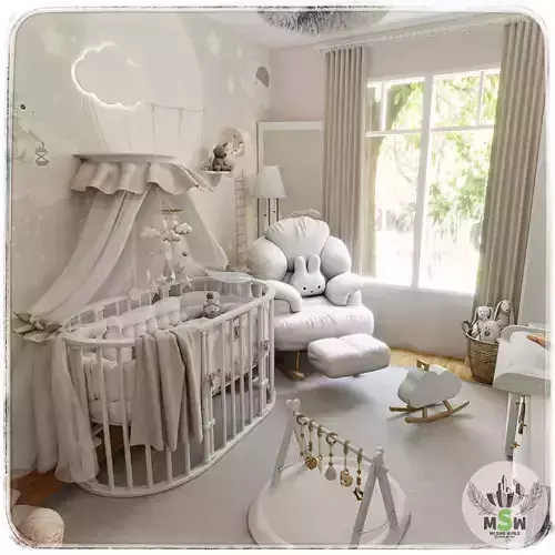 Baby Room 5 Blender Scene