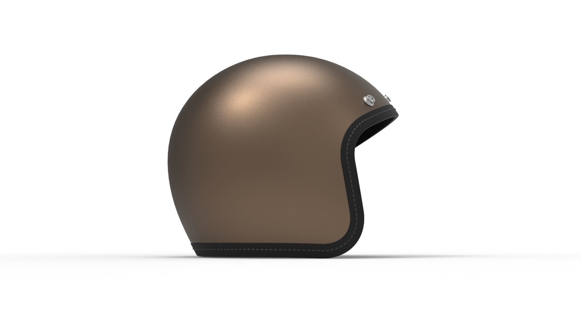 Casco Jet Helmet 3D model_3