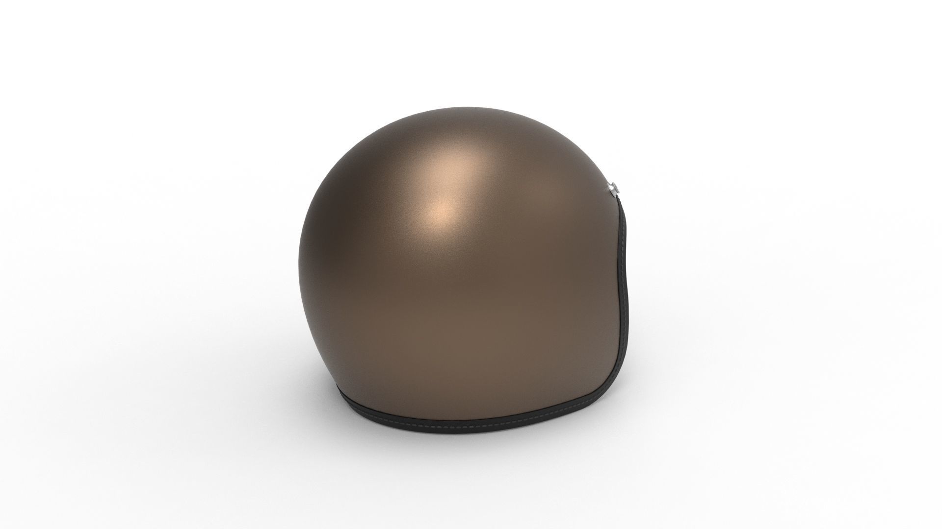 Casco Jet Helmet 3D model_4