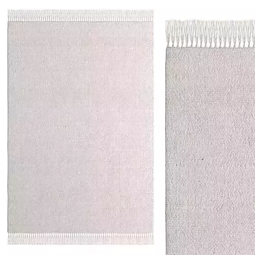 Modern Berber Rug 3D model