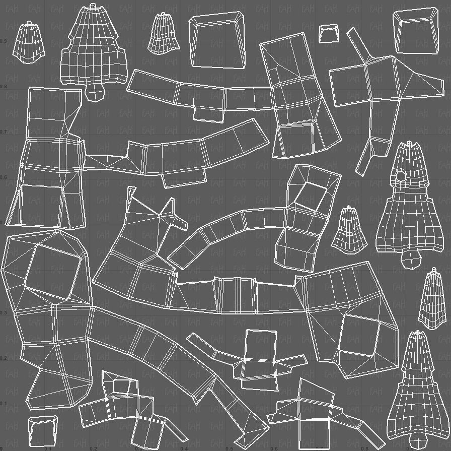 Trees Cartoon V58 Low-poly 3D model_45