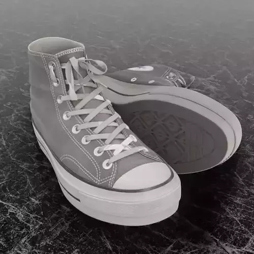 CONVERSE ALL STAR 3D SHOES - GRAY