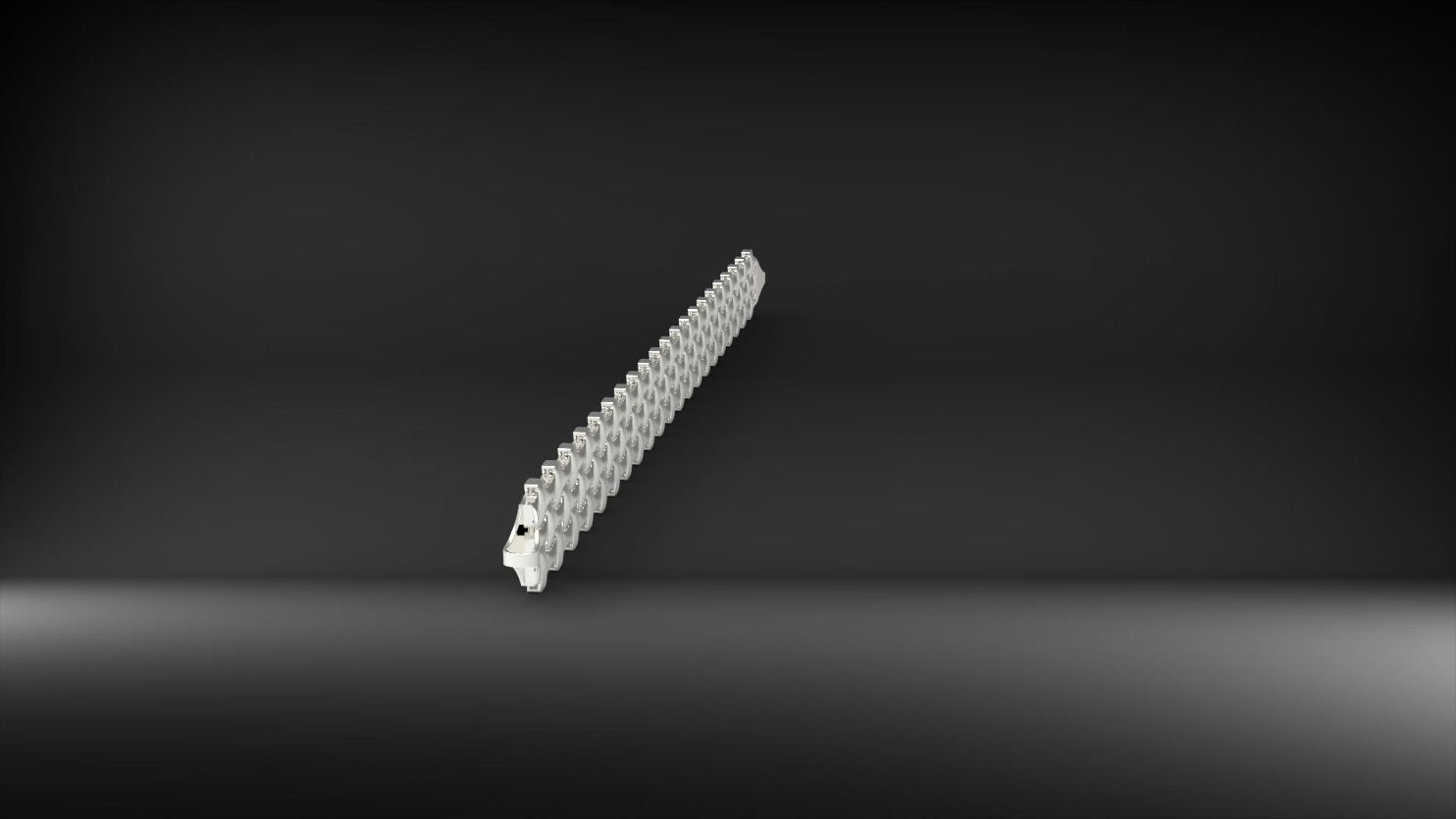 simetrik baglantili 3d zincir bileklik 3D print model_17