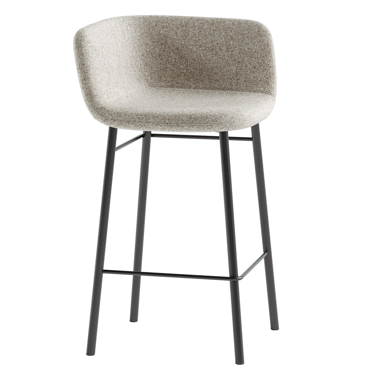 Xoko Barstool 3D model_1