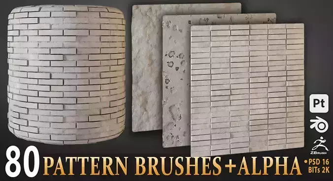 Cement And Brick Brushes Vol 01