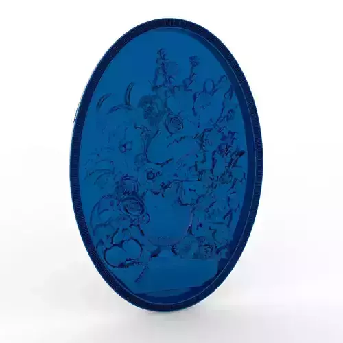 3D Model STL File for CNC Router Laser And 3D Printer Flowers 2