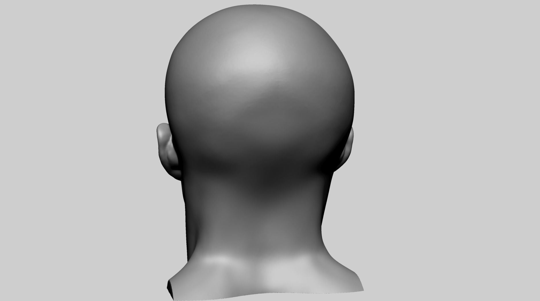 Male Head N 3D print model_5