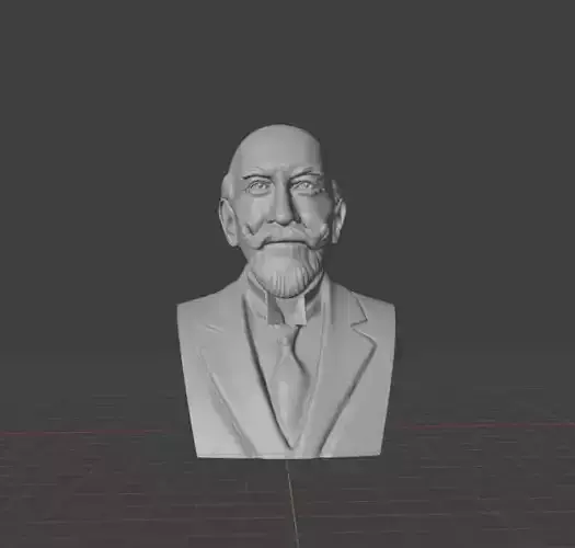 Georges Melies 3D print model
