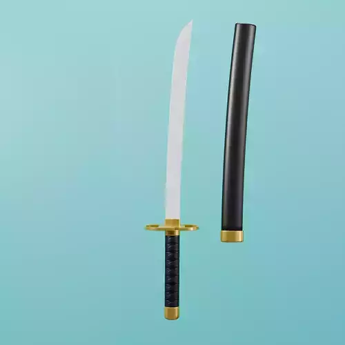 Bleach - Kamishiniyali Shinso Sword of Gin Ichimaru 3D print model