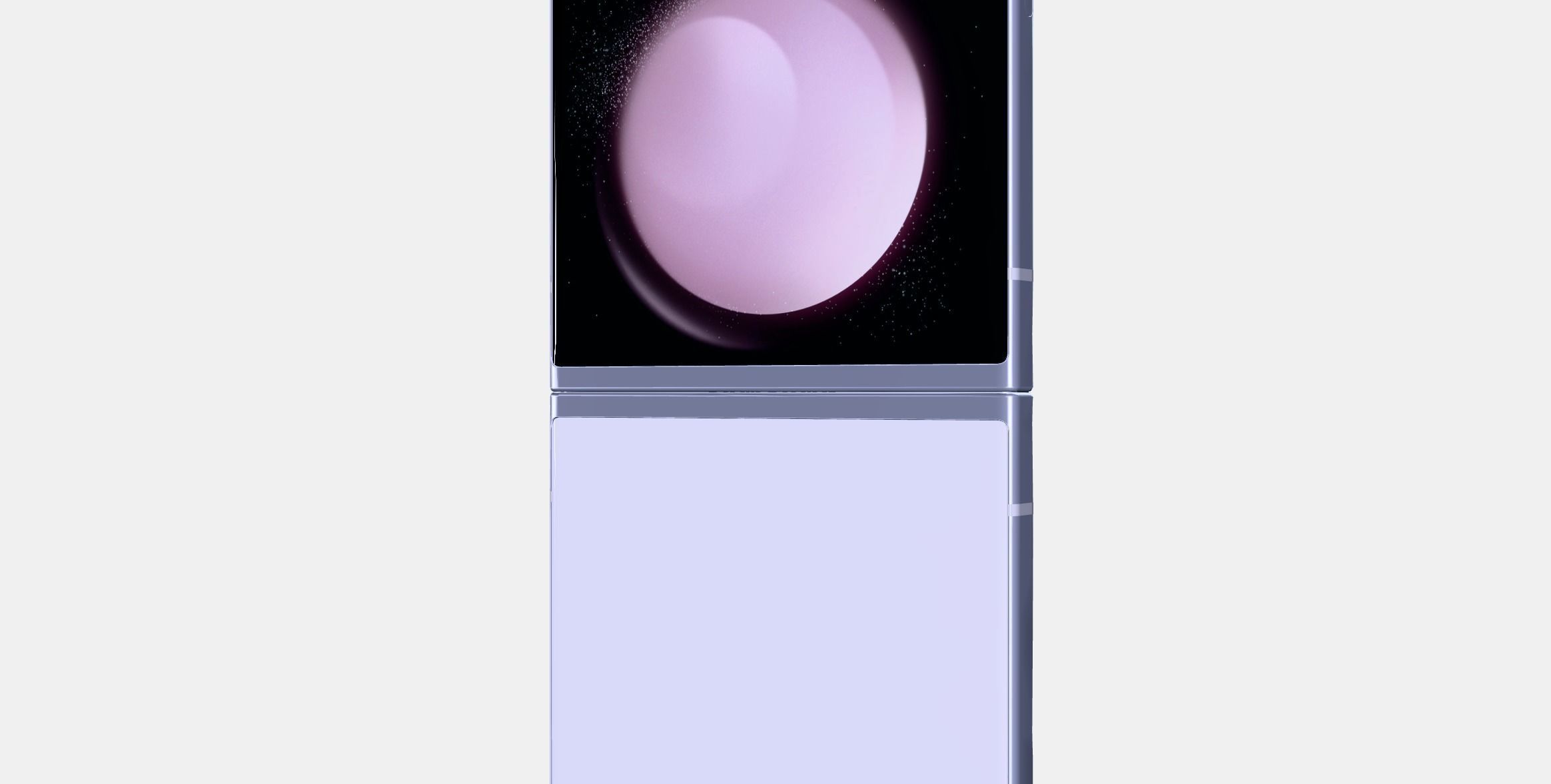 Samsung Galaxy ZFlip Lavender 3D model_6