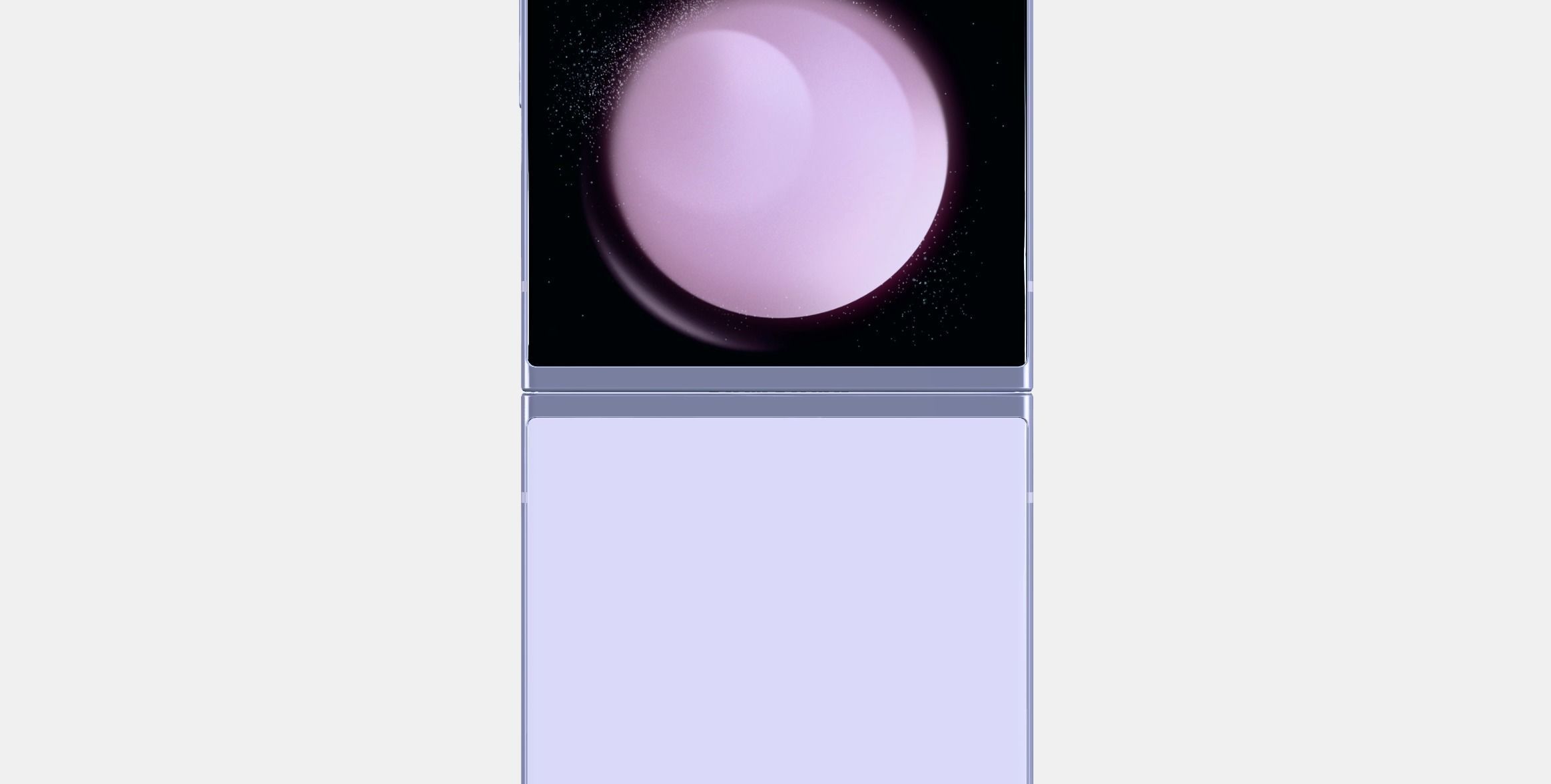 Samsung Galaxy ZFlip Lavender 3D model_15