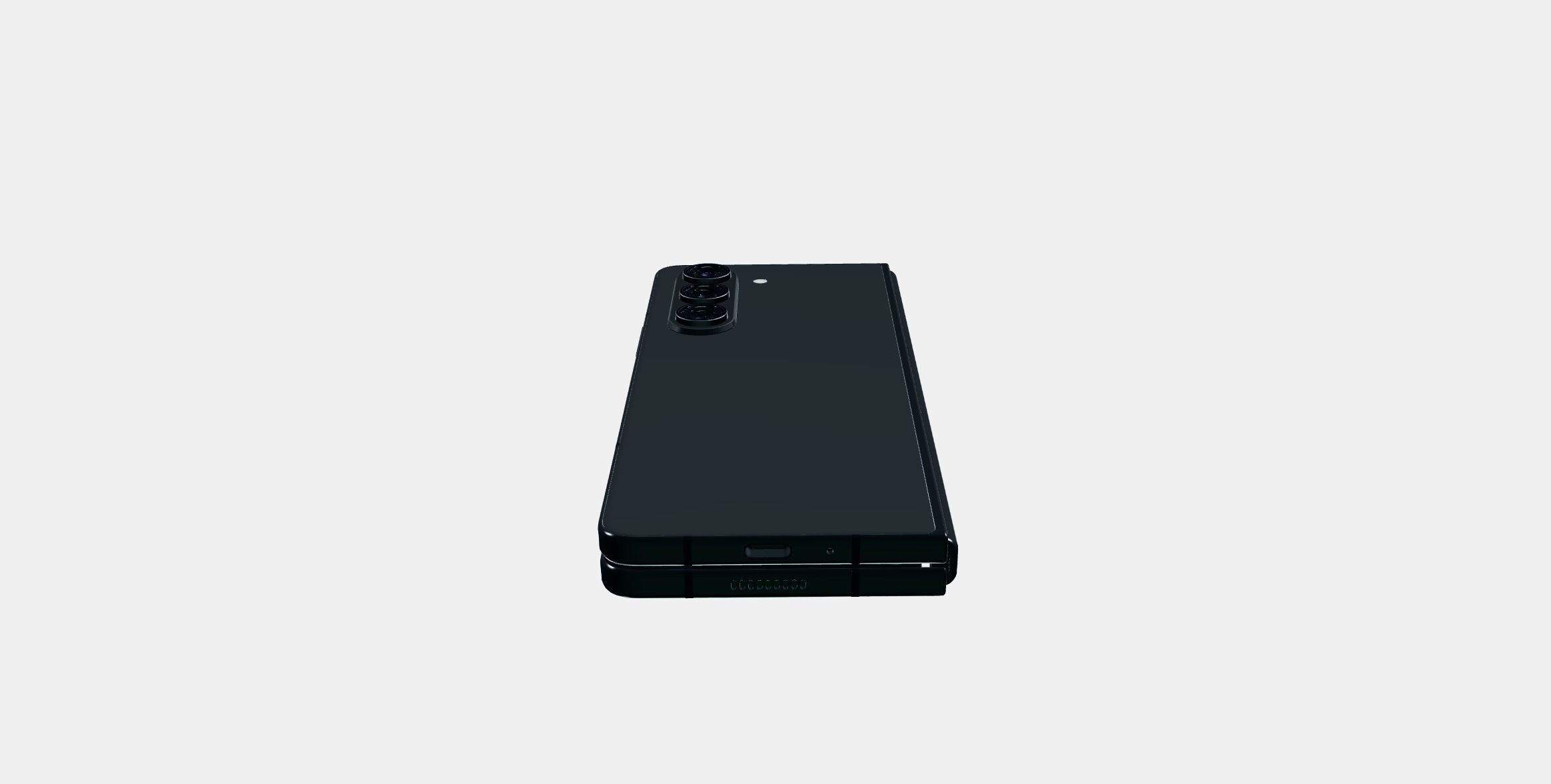 Samsung Galaxy ZFold Fantom Black 3D model_7