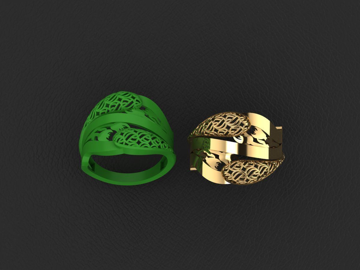 2024 New Rings 3DM 3D print model_3