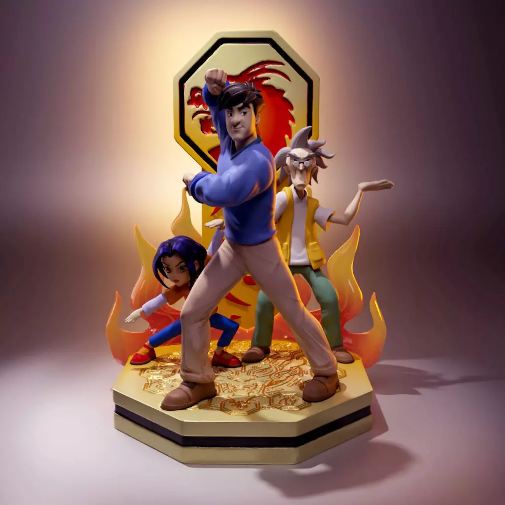 JACKIE CHAN ADVENTURES 3D print model_0