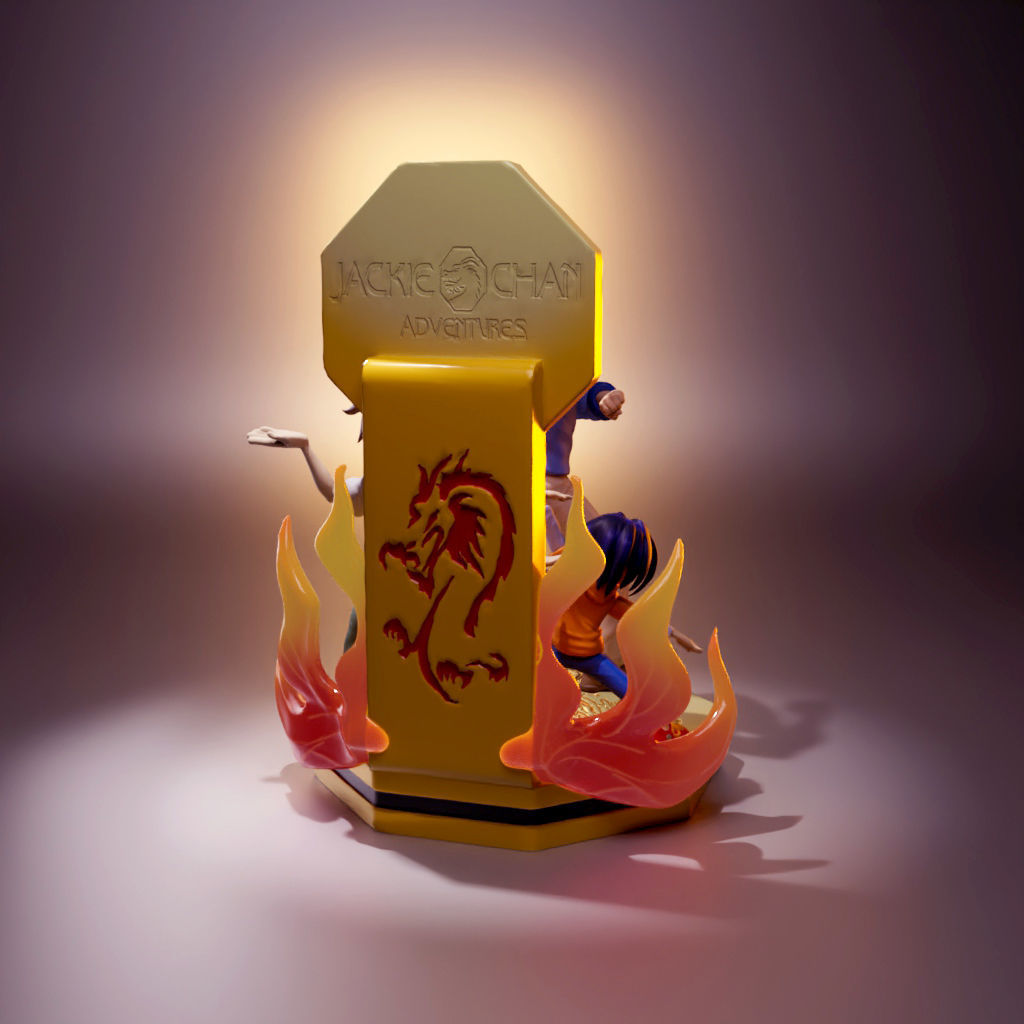 JACKIE CHAN ADVENTURES 3D print model_1