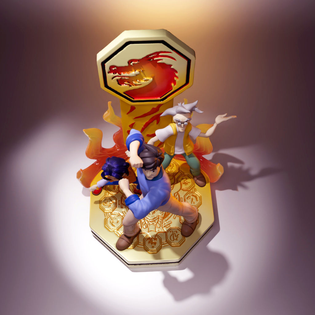 JACKIE CHAN ADVENTURES 3D print model_2