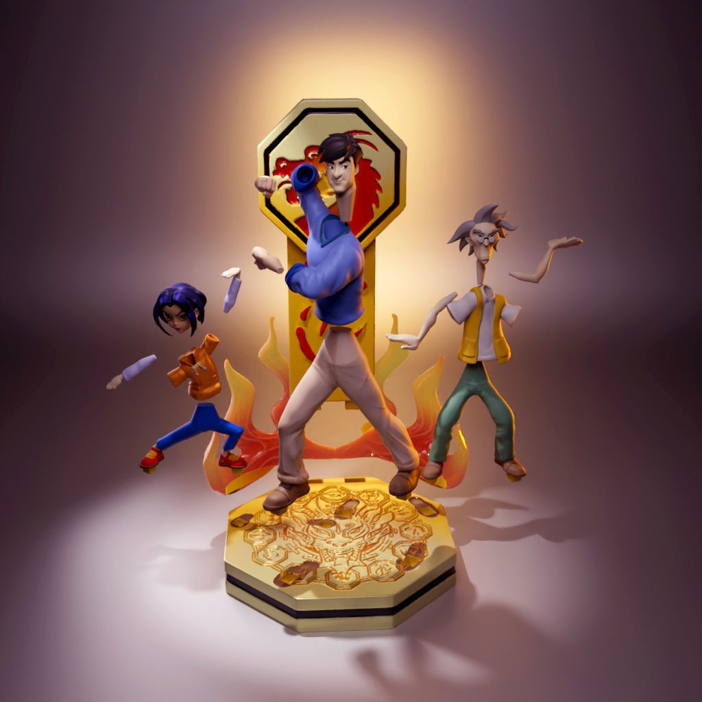 JACKIE CHAN ADVENTURES 3D print model_3