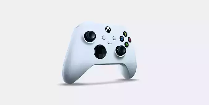 Xbox Wireless Controller Robot White 3D model
