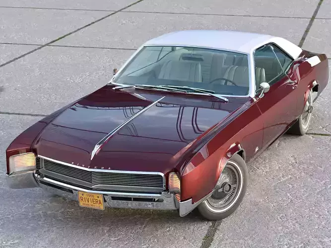 Buick Riviera 1966 3D model