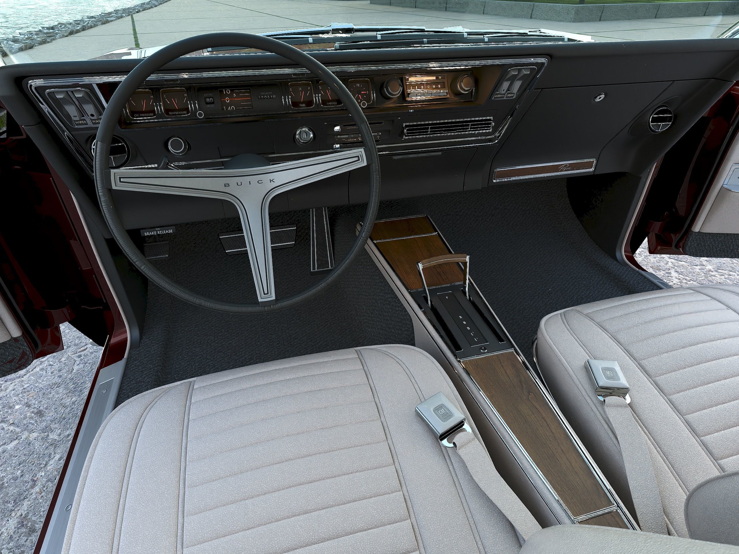 Buick Riviera 1966 3D model_8