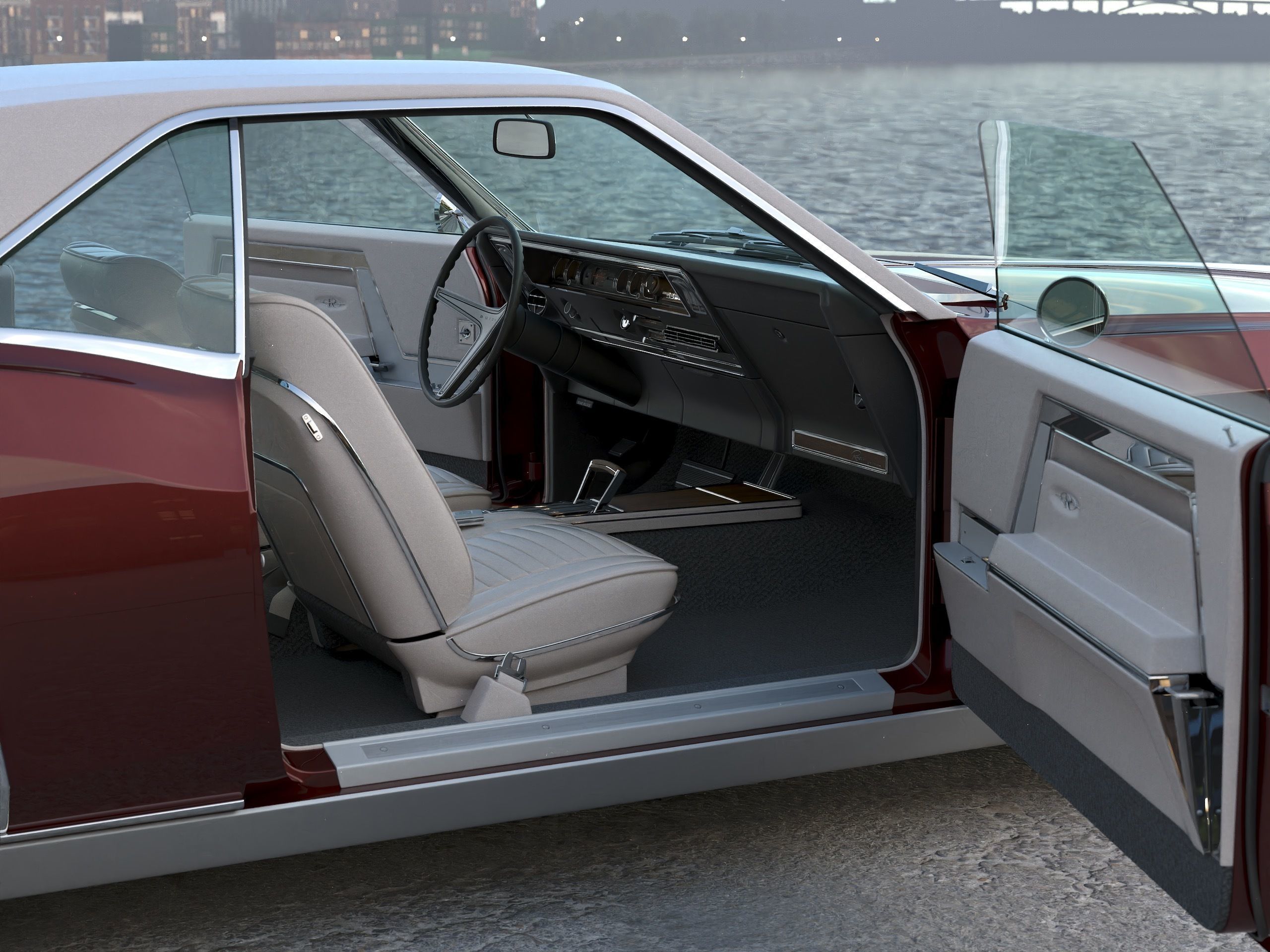 Buick Riviera 1966 3D model_7