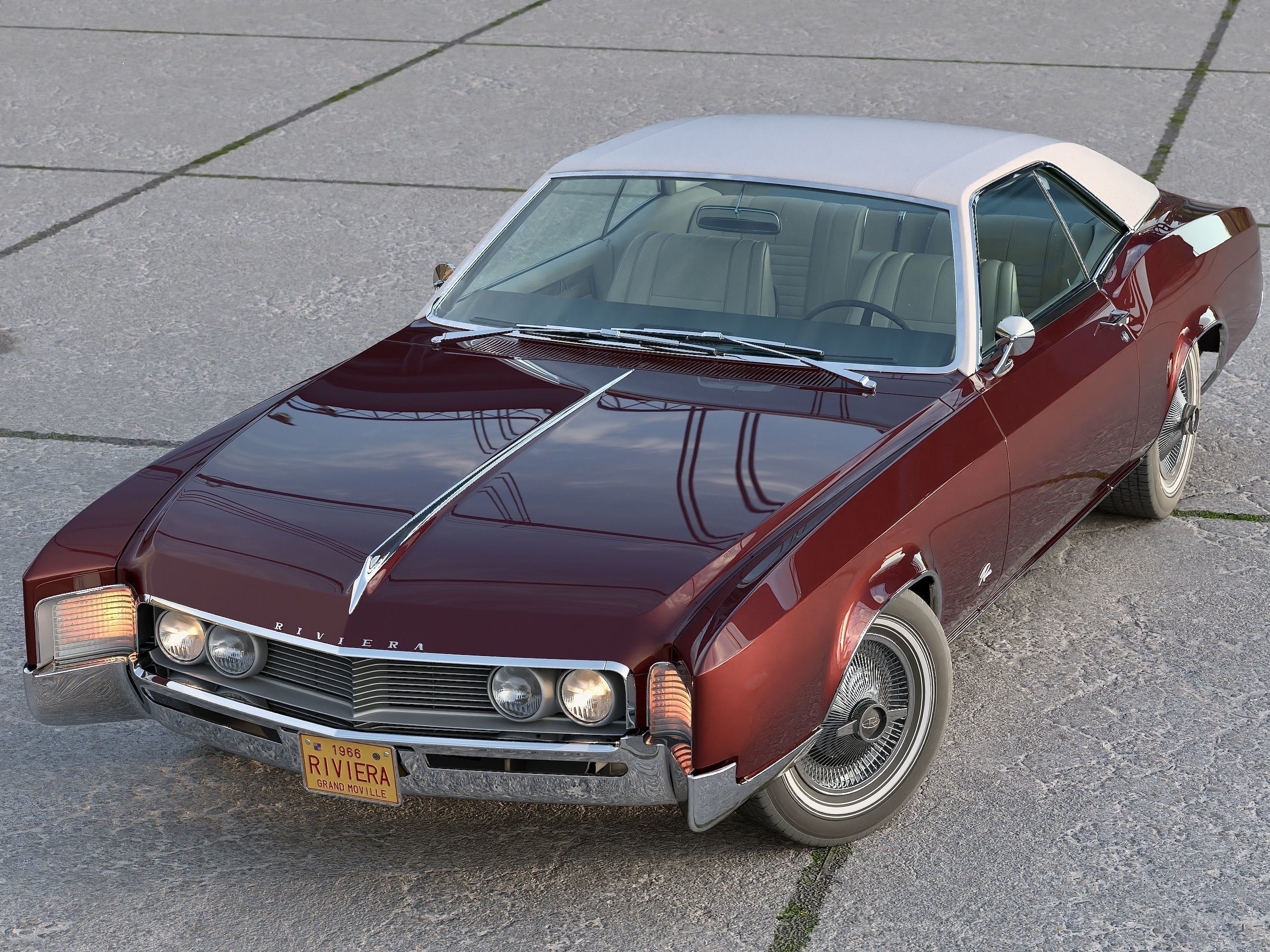 Buick Riviera 1966 3D model_12