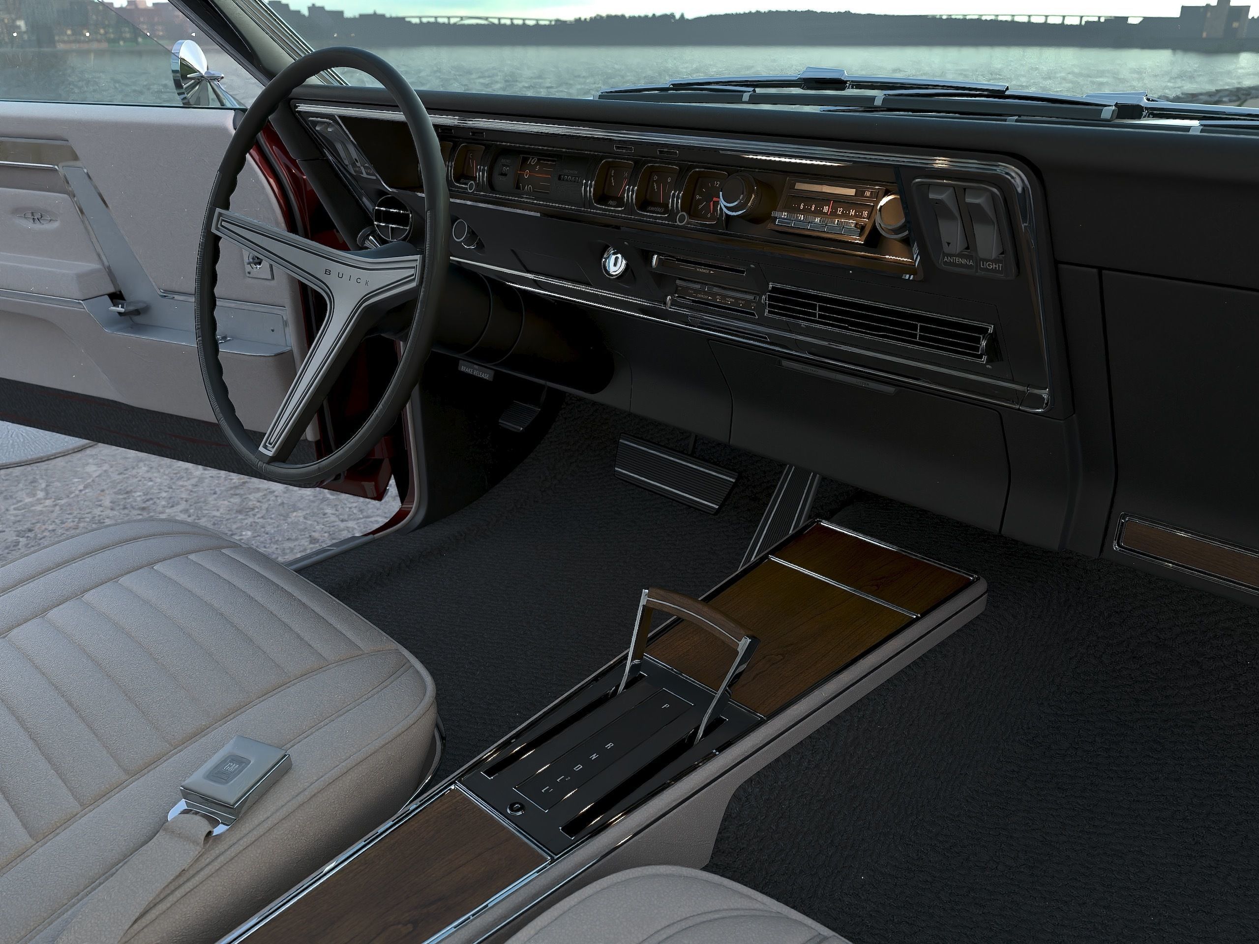 Buick Riviera 1966 3D model_9