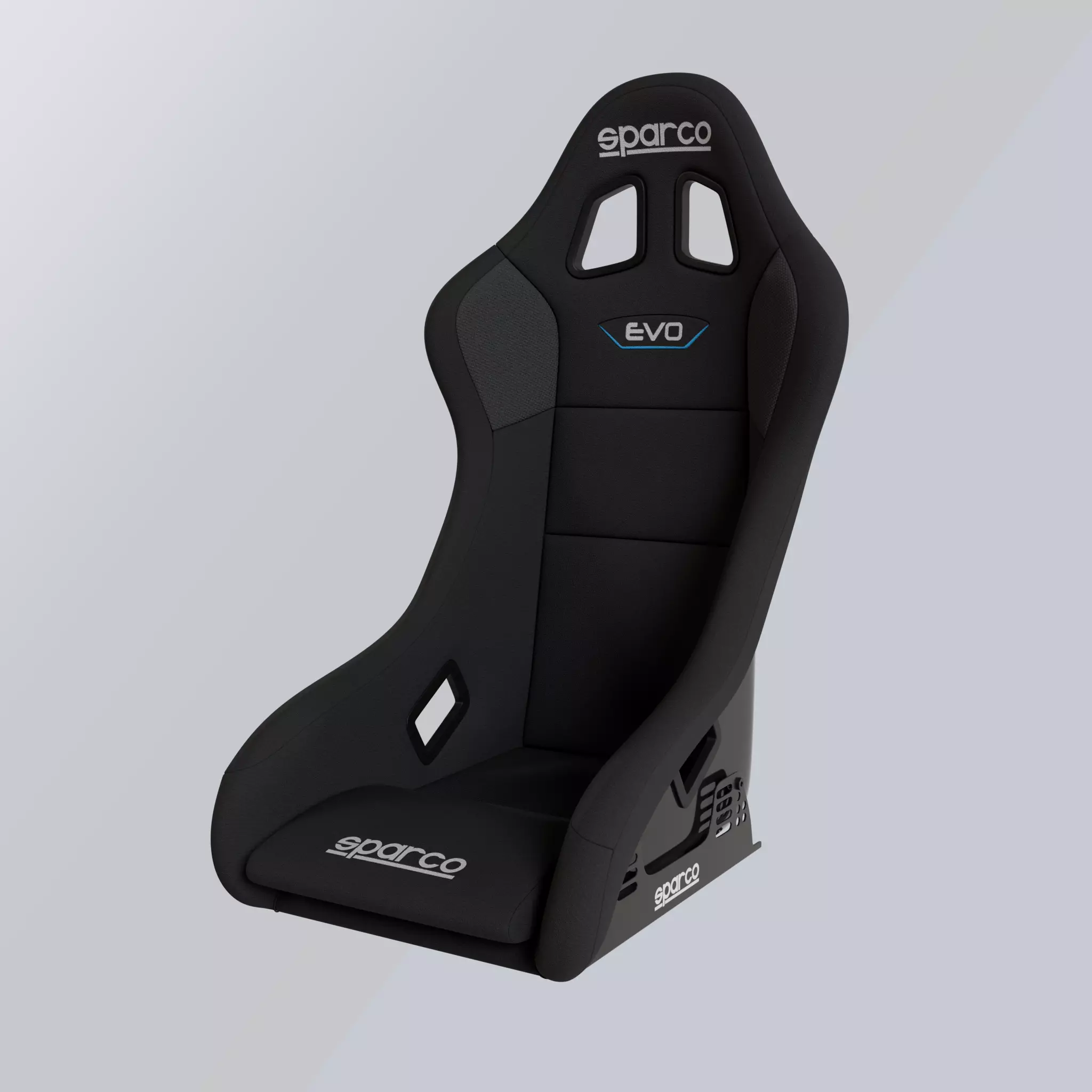 Racing Car Seat Sparco EVO 3D model