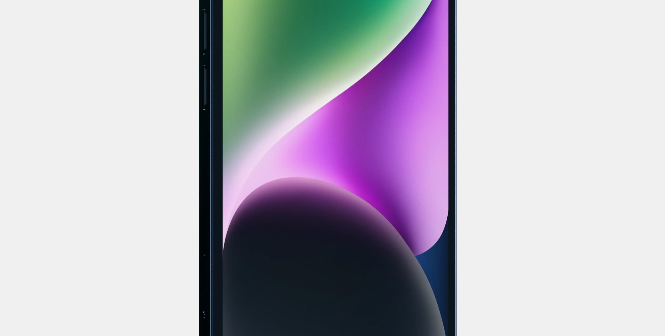 iPhone14 Plus Black 3D model_2