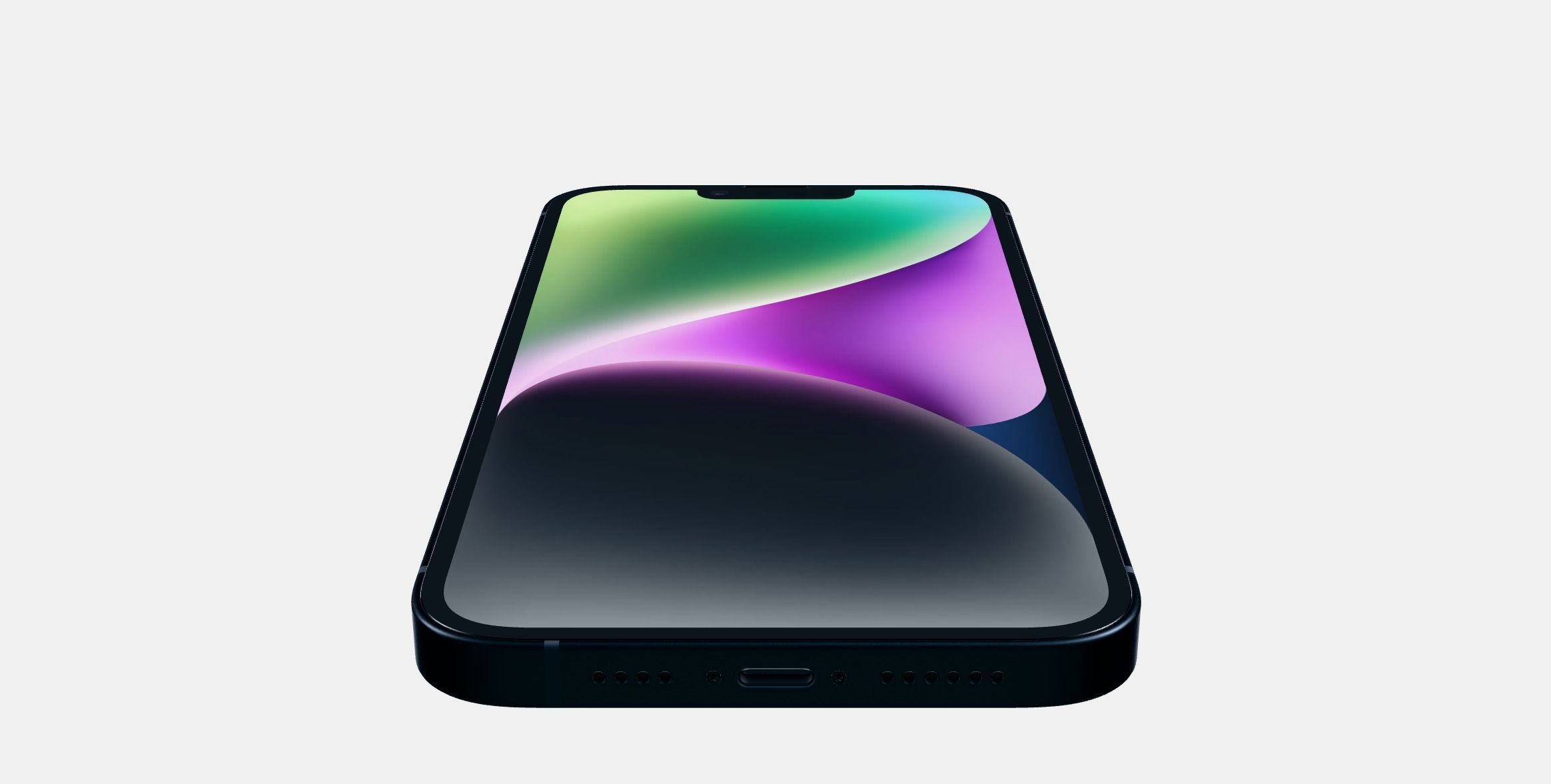 iPhone14 Plus Black 3D model_8