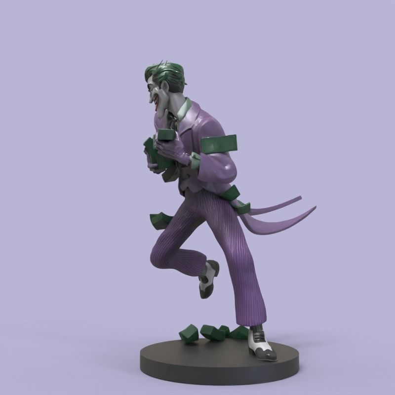 Joker in Dick Sprang style 3D print model_31