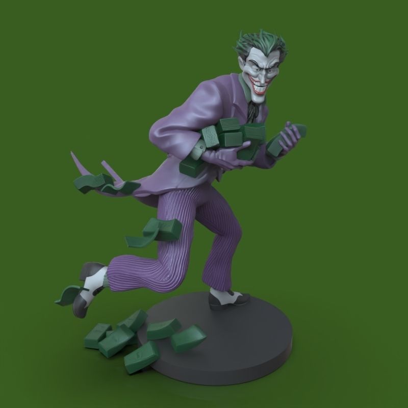 Joker in Dick Sprang style 3D print model_43