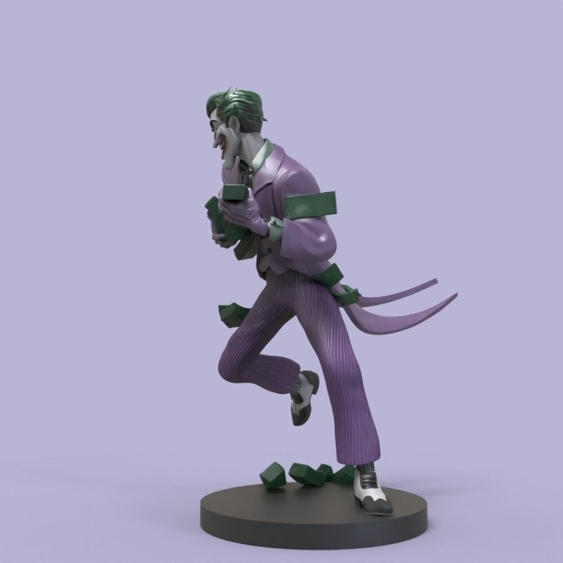 Joker in Dick Sprang style 3D print model_32