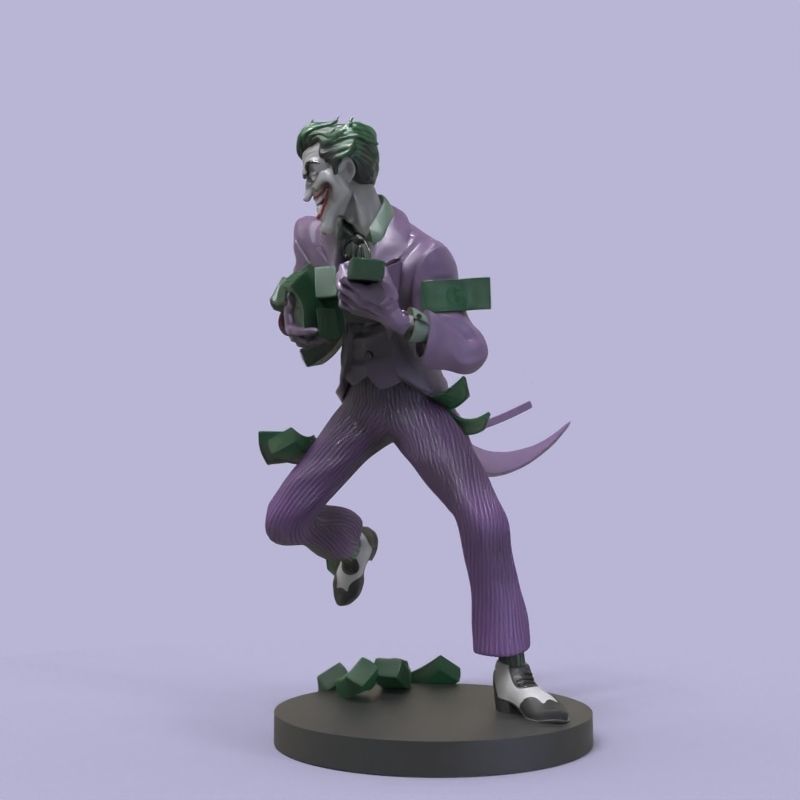 Joker in Dick Sprang style 3D print model_24