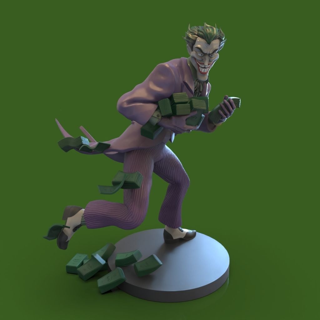 Joker in Dick Sprang style 3D print model_44