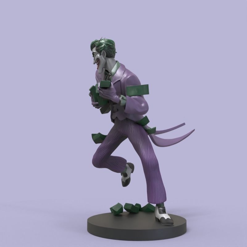 Joker in Dick Sprang style 3D print model_30