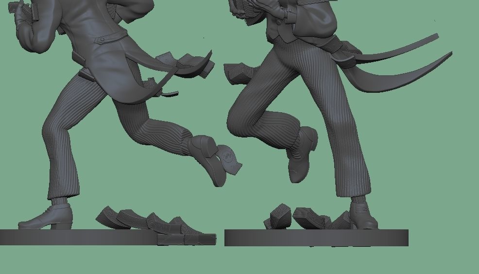 Joker in Dick Sprang style 3D print model_8