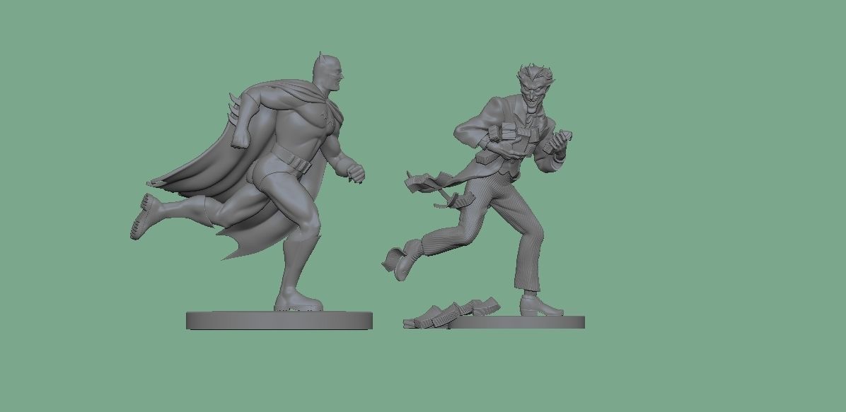 Joker in Dick Sprang style 3D print model_10