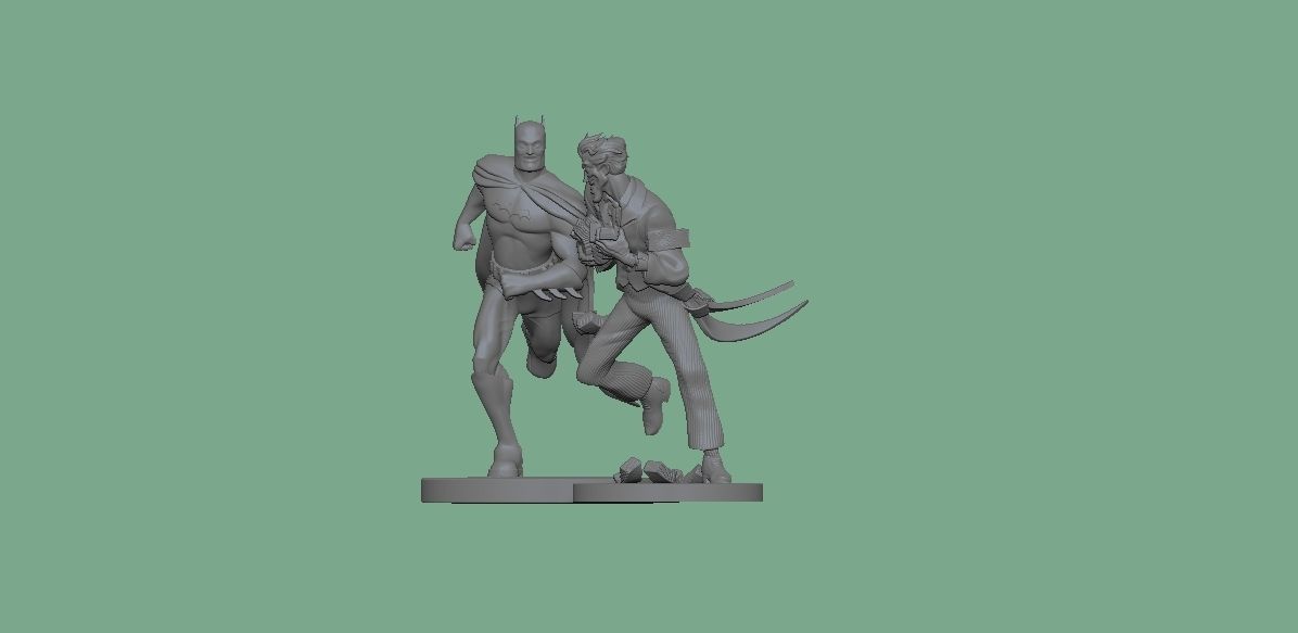 Joker in Dick Sprang style 3D print model_11