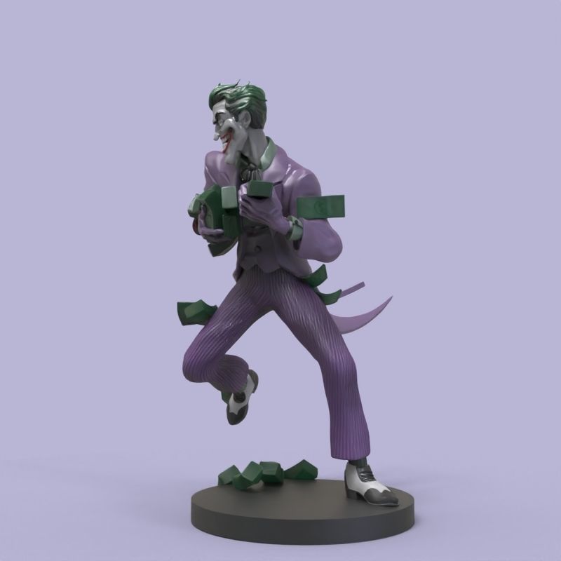 Joker in Dick Sprang style 3D print model_22